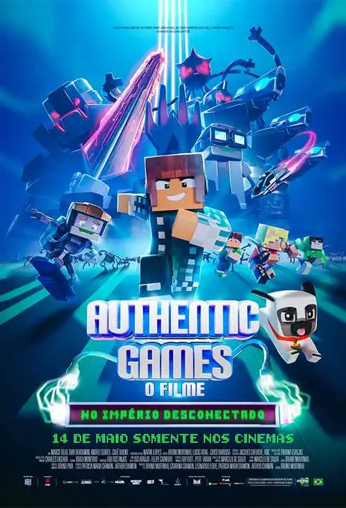 Pôster de Authentic Games No Império Desconectado
