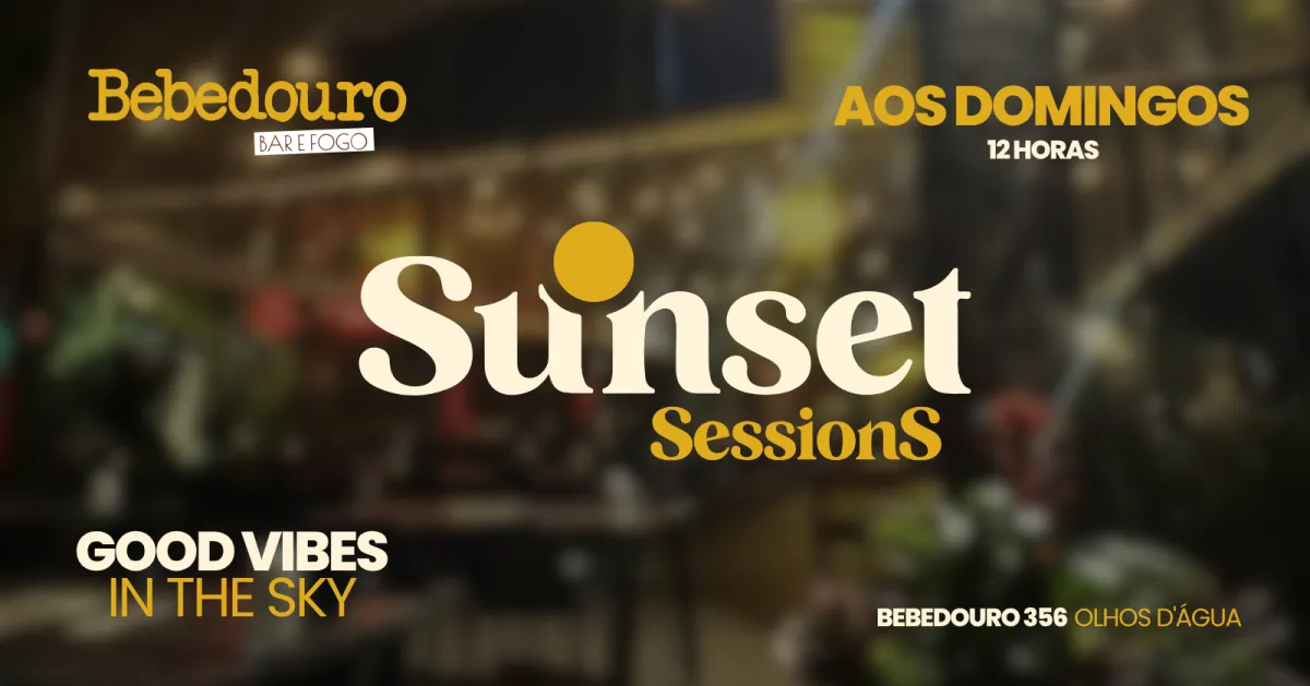 Sunset Sessions no Bebedouro 356: festa de domingo ao pôr do sol agita BH em 07/06