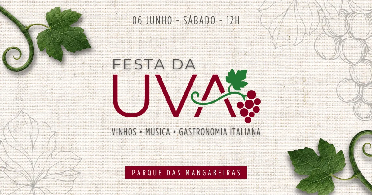 Festa da Uva 2026 em BH: banda Manitu de volta ao Parque das Mangabeiras