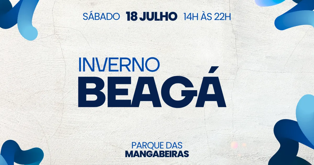 Inverno BeagÁ 2026: festival de inverno chega ao Parque das Mangabeiras com entrada grátis