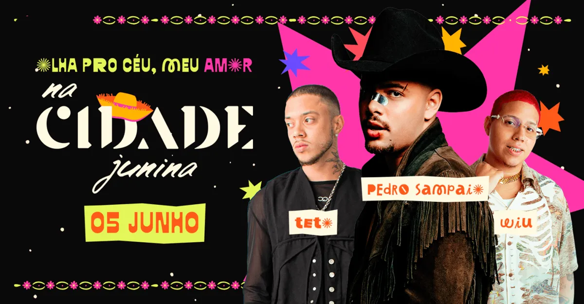 na Cidade Junina 05/06 — Pedro Sampaio