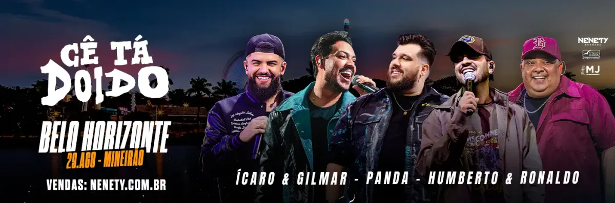 Ce Ta Doido 2026 no Mineirão: festival sertanejo chega a BH com estrutura 360°