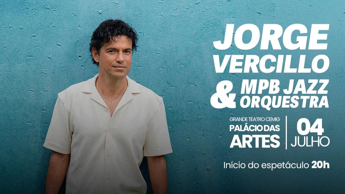 Jorge Vercillo & MPBJazz Orchestra no Palácio das Artes
