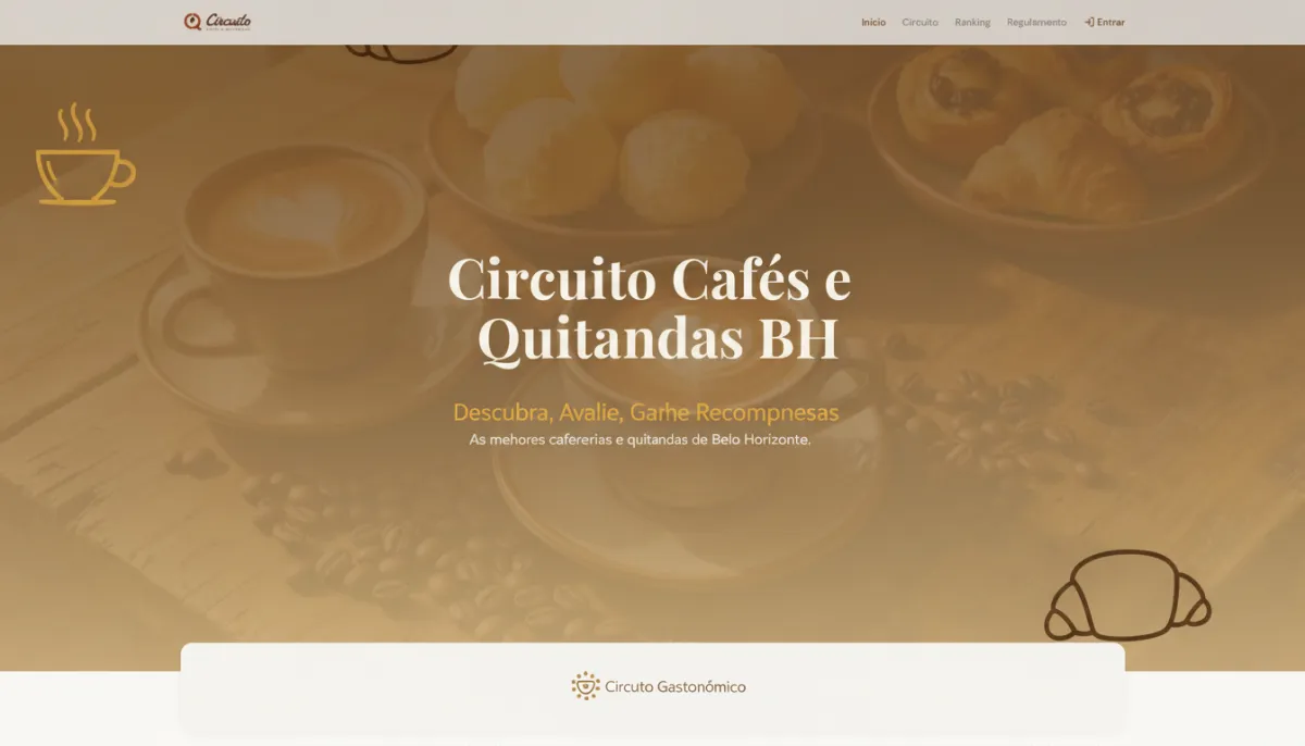 Circuito Cafés e Quitandas movimenta BH até 12 de julho