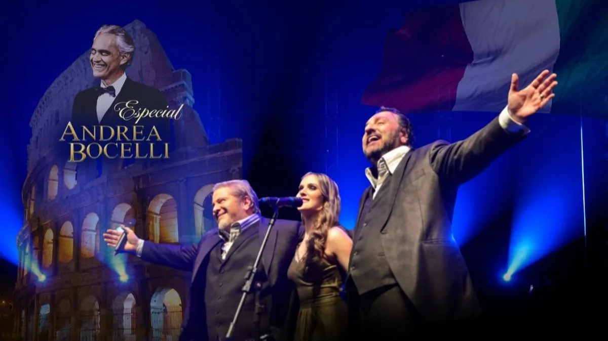 A BELLA ITALIA - ESPECIAL ANDREA  BOCELLI