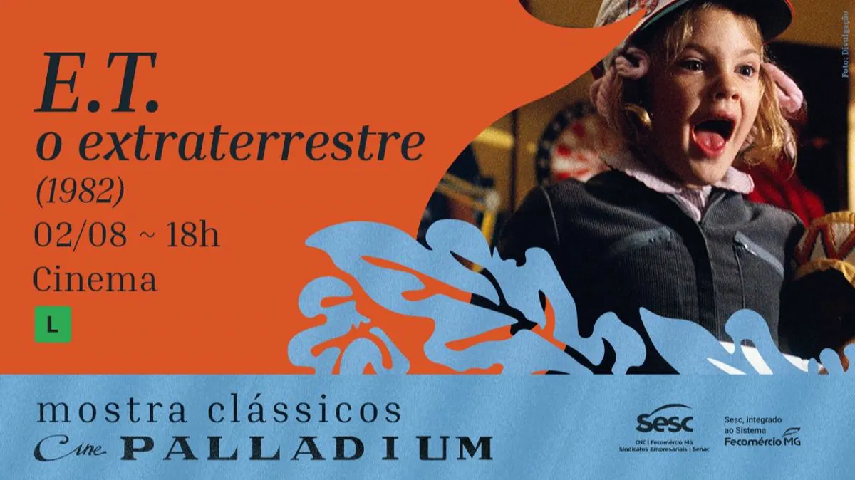 MOSTRA CLÁSSICOS CINE PALLADIUM - E.T: O EXTRATERRESTRE (1982)