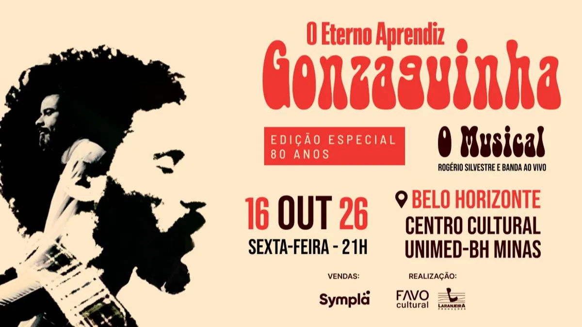 GONZAGUINHA – O ETERNO APRENDIZ - EDIÇÃO ESPECIAL 80 ANOS