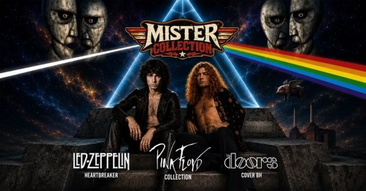 05/07 - Mister Collection: Pink Floyd, Led Zeppelin e The Doors